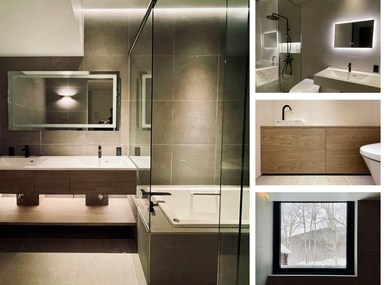 Bathrooms at The Fount Niseko